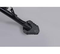 Estensione SW-Motech per piede laterale - Nero/Argento. Kawasaki KLE500 / KLE500 SE (26-).