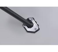 Estensione SW-Motech per piede laterale - Nero/argento. Suzuki DR-Z4S / DR-Z4SM (25-).