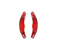 Estensione Volante Accessori per Cambio al Volante in Fibra di Carbonio per Mini MK3 F54 F55 F56 F57 F60 Cooper S One JCW Paddle Shifter(Red)