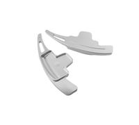 Estensione Volante Adesivi per Estensione del Cambio al Volante per Benz ML W166 GLK X205 SLK CLA GLA CLS C218 X218 Paddle Shifter(Silver)