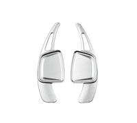 Estensione Volante Adesivo per Estensione del Cambio al Volante per A1 A7 S7 D5 A6 S6 C8 S8 A8 E-Tron Quattro Allroades Avant Sline Paddle Shifter(Silver)