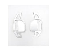 Estensione Volante per A1 8X A6 C7 A7 Q3 2011-2018, per A3 8V A4 B8 A5 Q3 Q5 Q7 2013-2015, Cambio al Volante Avant Sline Quattro Paddle Shifter(Style 2 Silver)