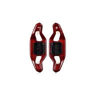 Estensione Volante per A3 S3 RS3 A4 B9 S4 RS4 A5 S5 RS5 A6 S6 A7 A8 S8 Q3 Q5 Q7 RS6 C7 C8 RS7 TT Volante in Fibra di Carbonio con Cambio Automatico Paddle Shifter(Carbon Red B)