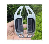 Estensione Volante per Benz Classe A B W176 W246 GLK SLK CLA GLA Adesivi per Lo Styling Dell'auto Paddle Shift Extension Leve del Cambio Paddle Shifter(Silver)