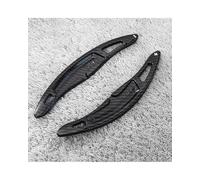 Estensione Volante per Cayenne Carrera 911 718 991 Spyder 918 Cayman 2016 2017 2018 2019 2020 2021 2022, Comandi Cambio al Volante Estensibili Paddle Shifter(Carbon Fiber Black)
