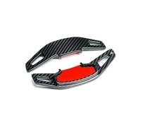 Estensione Volante per Ford Mustang 2024, Interni Auto in Fibra di Carbonio, Modifica Estensione Cambio al Volante, Decorazione Paddle Shifter(Black)