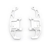 Estensione Volante per Golf 7 MK7 GTI Polo MK6 GTE GTD RR Line Jetta Gli Volante Dell'auto Sostituzione delle Palette del Cambio Paddle Shifter(Silver)