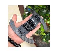 Estensione Volante per Serie 1 2 3 4 F80 F22 F23 F45 F46 F30, Comandi al Volante Magnetici in Fibra di Carbonio. Paddle Shifter(Blue Without Core)