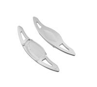 Estensione Volante per Sline Quattro RS Q3 Q5 Q7 S3 S5 SQ5 SQ7 R8 A3 A4 A5 A6 A7 S4 TT TTS Paddle Shifter Adesivo Estendi Volante Auto Paddle Shifter(Type F Silver)