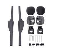 Estensioni Aerodinamiche TT Interamente In Carbonio 3K Con Rialzo Di 35°, Manubrio For Prova A Cronometro For Triathlon For Bici Da Strada Opaco/lucido For Bicicletta Da Corsa(1 Set TT Bars Matte)