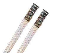 Estensioni Capelli Luccicanti - 12 Pezzi Clip In Parrucca Brillante - 50 cm Extensioni Per Capelli Lucenti | Per Costume Natale Treccia Festa Donne Ragazze Signore Amiche