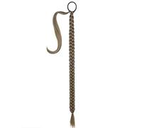 Estensioni Coda Di Cavallo Trecce Sintetiche Da Boxe Avvolgere La Coda Con Elastici Anello Per Capelli 34 "Treccia Marrone Ombre Fai Da Te