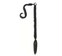 Estensioni Coda Di Cavallo Trecce Sintetiche Da Boxe Avvolgere La Coda Con Elastici Anello Per Capelli 34 "Treccia Marrone Ombre Fai Da Te