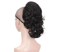 Estensioni Dei Capelli Coda Di Cavallo Con Clip Sintetiche Da Donna Parrucche Soffici Di Colore Solido Corto E Dritto