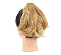 Estensioni Dei Capelli Coda Di Cavallo Con Clip Sintetiche Da Donna Parrucche Soffici Di Colore Solido Corto E Dritto