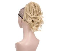 Estensioni Dei Capelli Coda Di Cavallo Con Clip Sintetiche Da Donna Parrucche Soffici Di Colore Solido Corto E Dritto