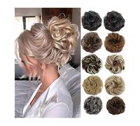 Estensioni dei capelli dello chignon delle donne Estensioni dei capelli elastici ricci dell'onda disordinata Chignon sintetico Estensioni dei capelli della coda di cavallo Spessi posticci Updo per