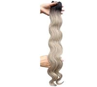 Estensioni dei capelli dell'onda del corpo da 30 pollici, cucire nella trama il tessuto sintetico lungo del parrucchino 200 g for le donne Hair Extensions(TT-Steel)