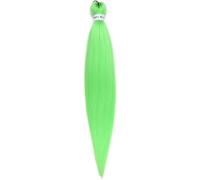 Estensioni dei capelli Dreadlock,Estensioni dei capelli,Estensioni dei capelli for trecce africane Capelli sintetici Capelli intrecciati preallungati for estensioni delle trecce(GREEN26INCHES)