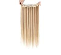 estensioni dei capelli Estensione dei capelli con filo metallico Capelli umani for donne Biondo 8# con candeggina Bionda 613# Capelli lisci naturali Un pezzo for testa completa miglior nastro nelle es