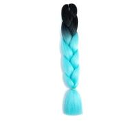 Estensioni dei capelli intrecciate Jumbo sintetiche da 100 g/pacco Trecce Jumbo allungate colorate Estensioni dei capelli per le donne-B24-24 pollici