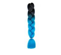 Estensioni dei capelli intrecciate Jumbo sintetiche da 100 g/pacco Trecce Jumbo allungate colorate Estensioni dei capelli per le donne-B22-24 pollici