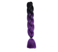 Estensioni dei capelli intrecciate Jumbo sintetiche da 100 g/pacco Trecce Jumbo allungate colorate Estensioni dei capelli per donne-B25-24 pollici