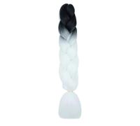 Estensioni dei capelli intrecciate Jumbo sintetiche da 100 g/pacco Trecce Jumbo allungate colorate Estensioni dei capelli per le donne-B33-24 pollici
