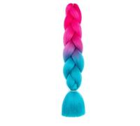 Estensioni dei capelli intrecciate Jumbo sintetiche da 100 g/pacco Trecce Jumbo allungate colorate Estensioni dei capelli per le donne-B41-24 pollici