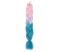 Estensioni dei capelli intrecciate Jumbo sintetiche da 100 g/pacco Trecce Jumbo allungate colorate Estensioni dei capelli per le donne-B53-24 pollici