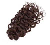 Estensioni dei capelli intrecciati oceano Trecce sintetiche all'uncinetto Afro Curl Hawaii Ricci Ombre Nero Rosa Acqua Treccia per donne-M4-8-33-39-24 pollici-60 cm-CINA-7 pezzi/lotto