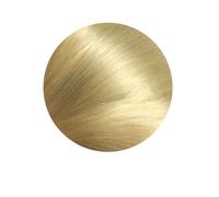 Estensioni dei capelli naturali brasiliani Remy lisci per uso quotidiano, colore biondo da 10 a 26 pollici, 8 pezzi/set g, 120 g, per donne (18inches)