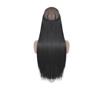 Estensioni Dei Capelli Sintetici Da 22 Pollici 16 Pollici Da Donna Dritti Resistenti Al Calore Senza Clip Nei Capelli Finti Segreti Nascosti SQ66-1B 16inches