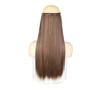 Estensioni Dei Capelli Sintetici Da 22 Pollici 16 Pollici Da Donna Dritti Resistenti Al Calore Senza Clip Nei Capelli Finti Segreti Nascosti SQ66-M2-30 22INCHES