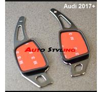 Estensioni Del Cambio A Paletta Nere In Alluminio 2017+ Per Volante Audi Flappy