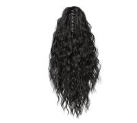 Estensioni Di Capelli Per Coda Di Cavallo - Pezzi Di Codino Ondulato Con Pinza Ad Artiglio,Trama Di Capelli Naturale E Lunghi - Per Donne Costume Cosplay Festa Viaggio Quotidiano Riunione Spettacolo