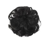 Estensioni di nodi di capelli disordinati capelli ricci ondulati elastici per capelli per donne e ragazze grandi sintetici acconciature per capelli chignons