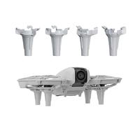 Estensioni for carrello di atterraggio for Neo, gamba di atterraggio leggera con altezza estesa a sgancio rapido, solo 5 g for accessori for droni con telecamera Neo (arancione)(For T40 T20P black)