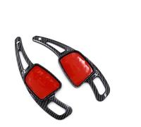Estensioni Leve Cambio Per A3 Per A4 Per A5 Per S3 Per S4 Per S5 Per SQ5 Per SQ7 Per Q2 Per Q3 Per Q5 Per Q7 Per TT Per TTS Leva Del Cambio Al Volante Dell'auto(Fiber Black)