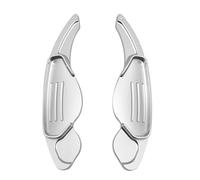 Estensioni paddle cambio Compatibile Con Land Per Range Per Rover Per Discovery Per Freelander Per Evoque Estensione Paddle Cambio Volante Per Auto(Silver)