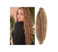 Estensioni per capelli Afro Twist, da 45 a 50 cm, trecce Marley Twist pre-separate per capelli morbidi all'uncinetto, per donne nere (6 confezioni)(Honey Blonde,18 pollici)