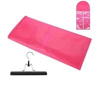 Estensioni per Capelli Custodia e Stoccaggio con Gancio - Organizzare e Proteggere le Trame della Parrucca e dei Capelli da Dust & Emigre - Easy Zip Closure per Estensioni di Capelli a Clamp/Holder