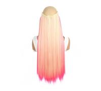 Estensioni per capelli da usare quotidianamente, lunghezza 60 cm, lisci, testa 3/4, un pezzo, 5 clip, per donne, diversi stili(613H8C)