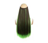 Estensioni per capelli da usare quotidianamente, lunghezza 60 cm, lisci, testa 3/4, un pezzo, 5 clip, per donne, diversi stili(2H51CH86C)