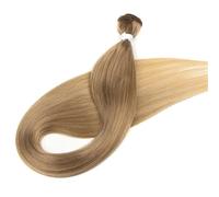 Estensioni Per Capelli Sintetici 36 Pollici Capelli Lisci 130G Ombre Blonde 613 Capelli Sintetici Intrecciati Coda Di Cavallo