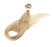 Estensioni Per Capelli Sintetici 36 Pollici Capelli Lisci 130G Ombre Blonde 613 Capelli Sintetici Intrecciati Coda Di Cavallo