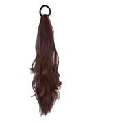 Estensioni Per Coda Di Cavallo Sintetiche Lunghe E Ondulate A Strati Con Elastico Resistente Al Calore Per Donne Per Feste Quotidiane