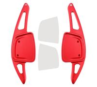 Estensioni Per Le Leve Del Cambio Al Volante Per Audi A3 A4 A6 Alluminio Rosso.