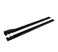 Estensioni Per Minigonne Laterali 2 M Minigonne Laterali Splitter Per Alette Labbro Per Clio Per Megane Per DUSTER Per LOGAN Per Twingo Minigonne Laterali Alettoni Laterali(Nero)