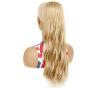 Estensioni Sintetiche Dei Capelli A Coda Di Cavallo Per Le Donne Parrucche Lunghe Ricce Ondulate Soffici Con Coulisse Per L'uso Quotidiano